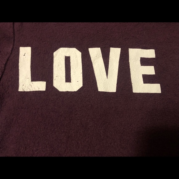 💥never wore💥 VS PINK shirt perfect for fall - Picture 3 of 5